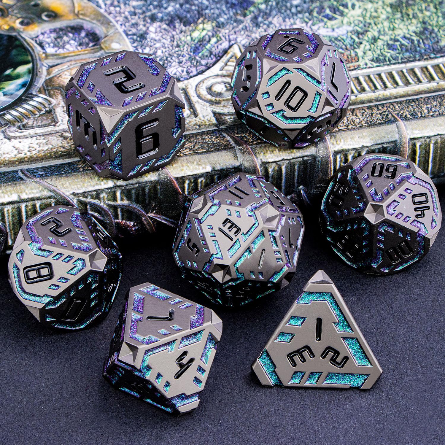 OGCOPHEN travel-ready dice set fits RPG sessions on the go