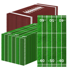 OGMOGKW football napkins with pattern collection for vibrant party tables