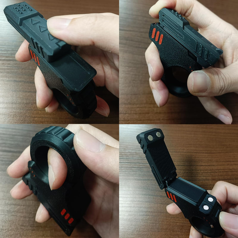 Ography Fidget Slider textured spinner emphasizes tactile feedback during focus