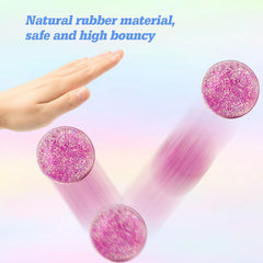 Ohanniewa water-friendly bouncy balls for bath time fun.