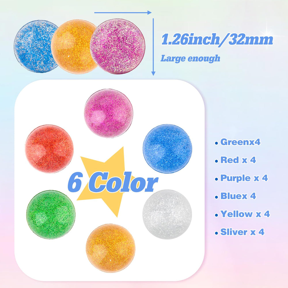 Ohanniewa bulk bouncy balls for classroom prizes and goody bags.