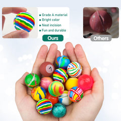 Ohanniewa high-bounce natural rubber ball delivers lively play
