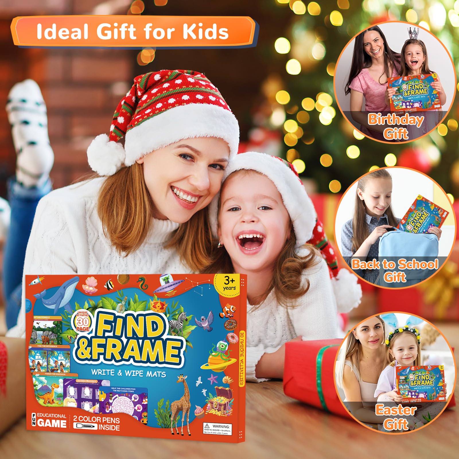 OHARLOBE Travel-learning kit keeps kids engaged on trips