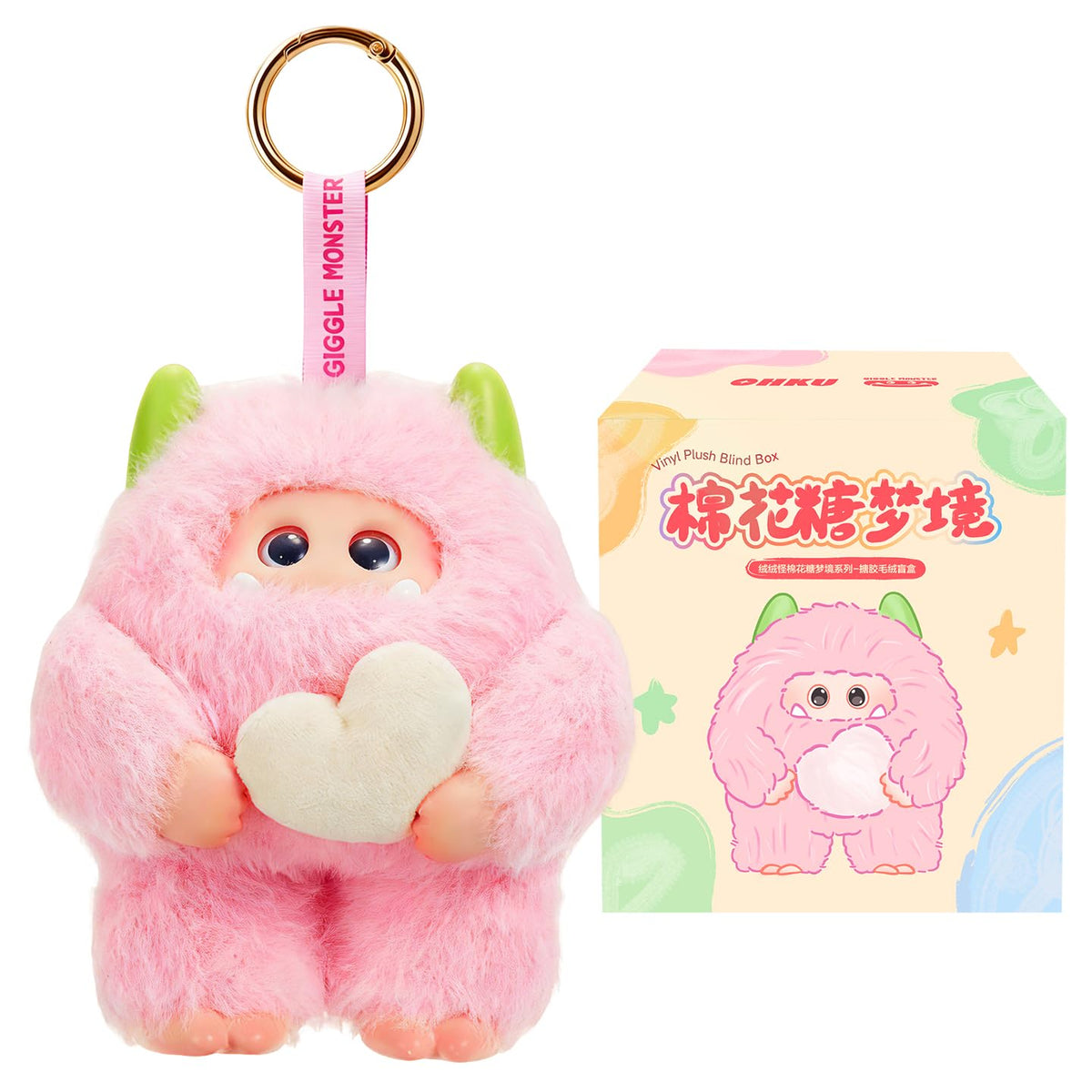 OHKU First Gen Giggle Monster Mystery Box front, ideal collectible gift