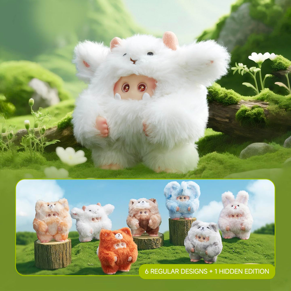 OHKU Giggle Monster forest blind box revealing a random design for gifting.