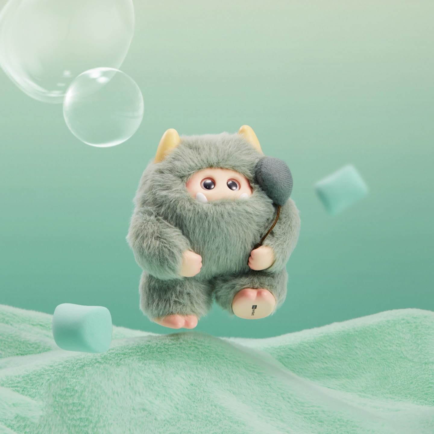 OHKU Giggle Monster Marshmallow Dreams collection on display for desk shelves.