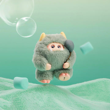 OHKU Giggle Monster Marshmallow Dreams collection on display for desk shelves.