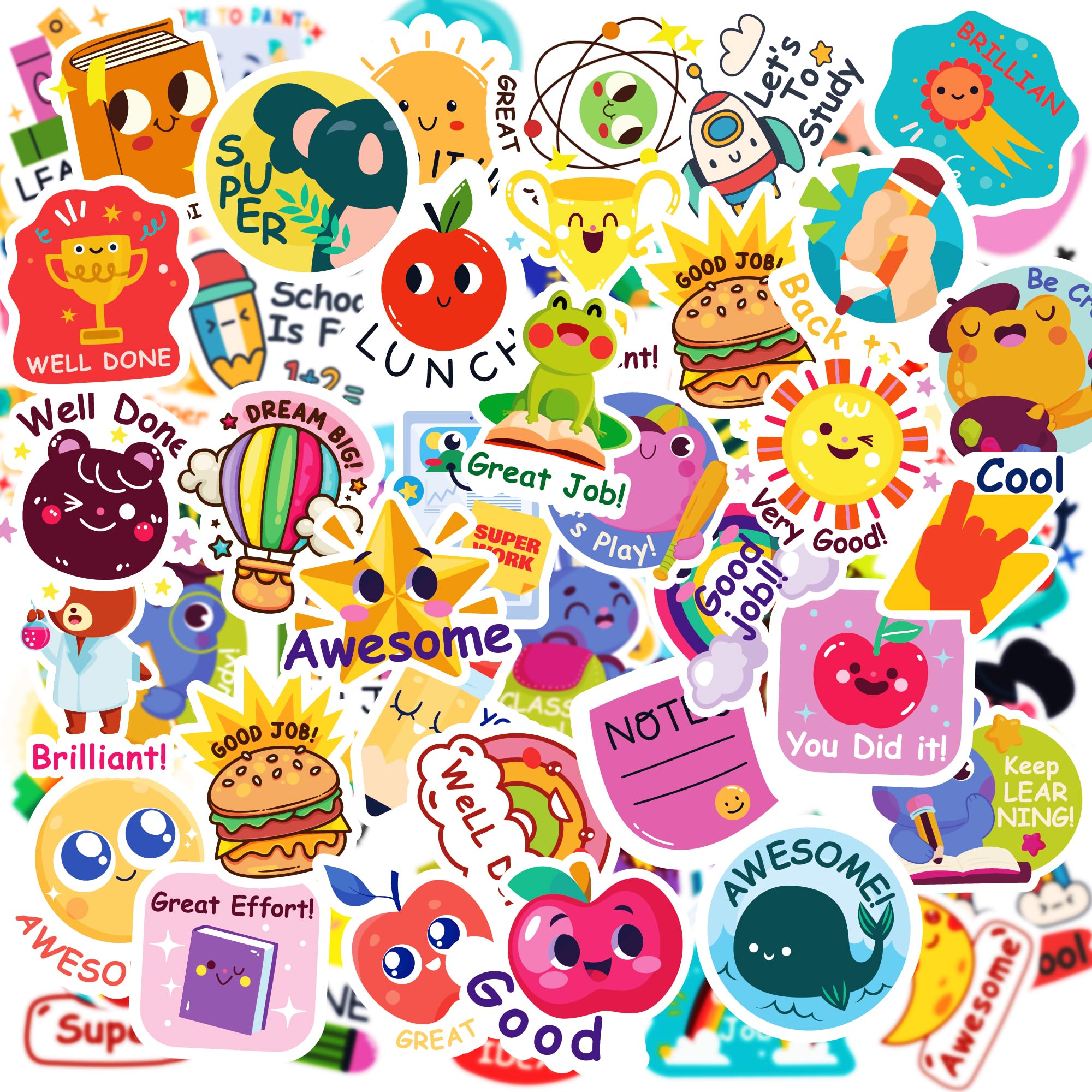 OHOME 480pcs stickers pack for classrooms boosts student motivation and engagement.