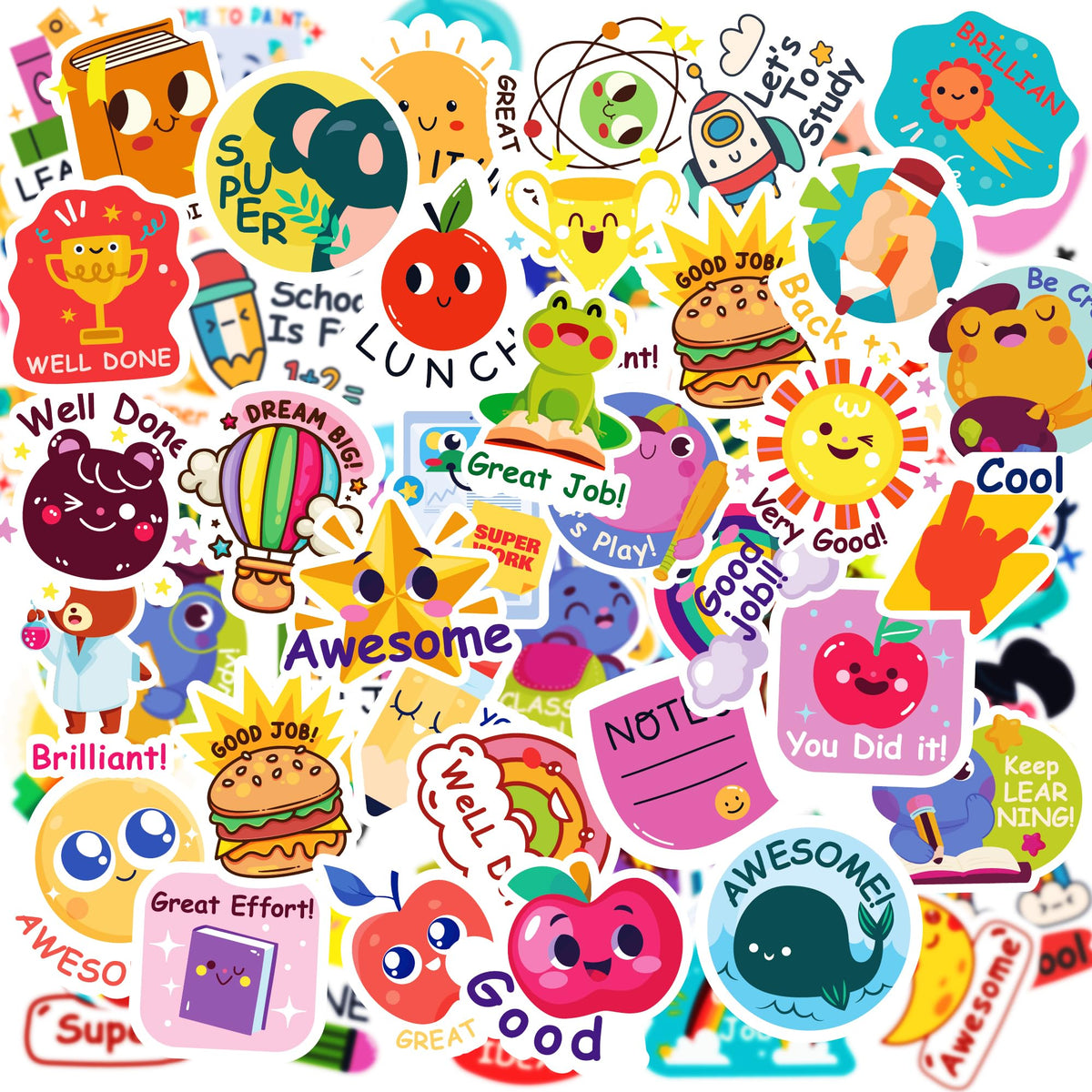 OHOME 480pcs stickers pack for classrooms boosts student motivation and engagement.