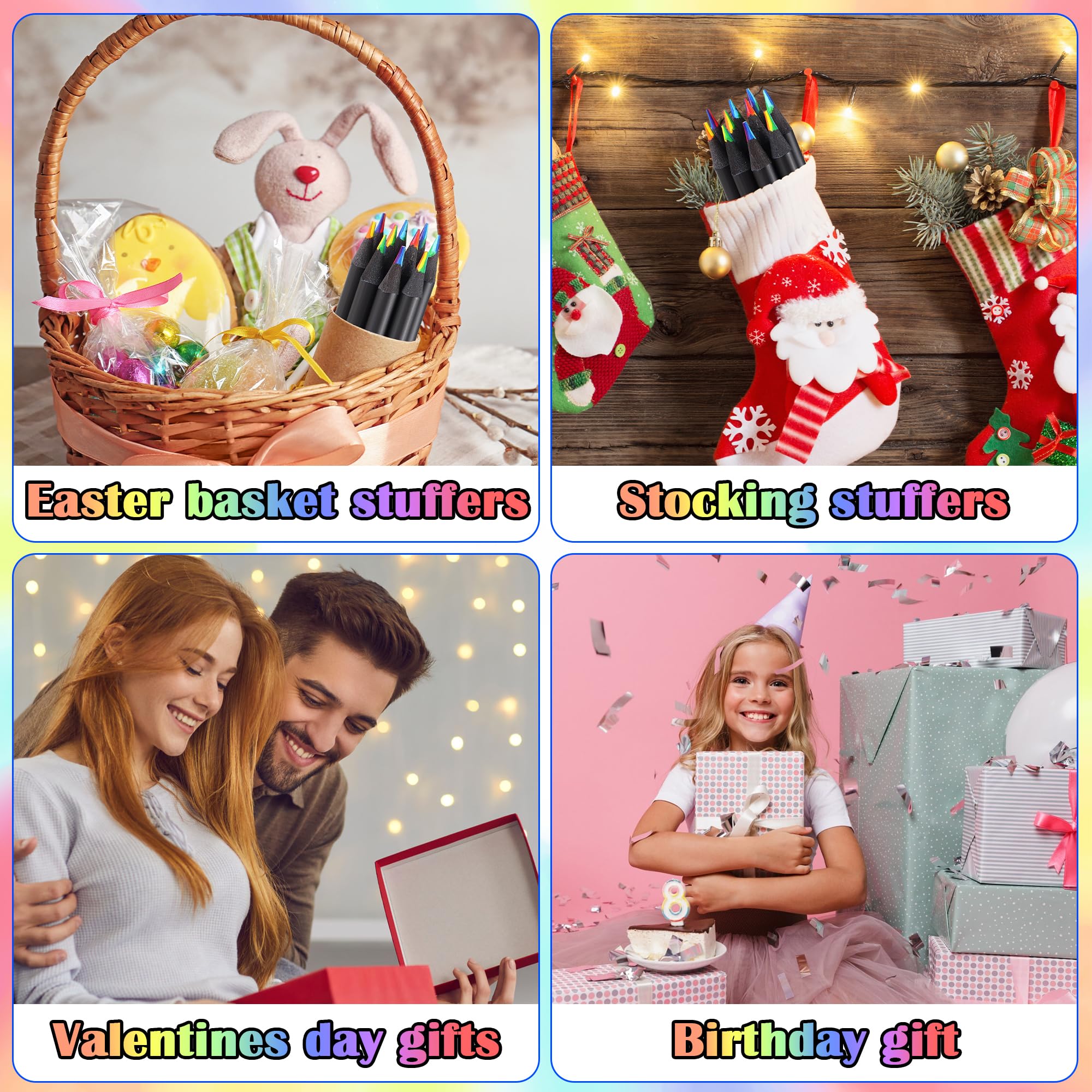 OHHOME Easter basket stuffer pencils spark joyful art moments.