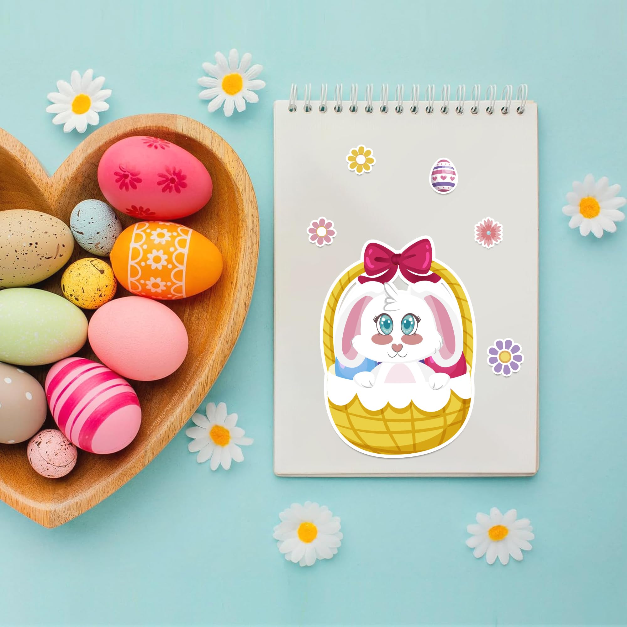 OHOME Easter sticker set offers 8 styles for versatile DIY projects