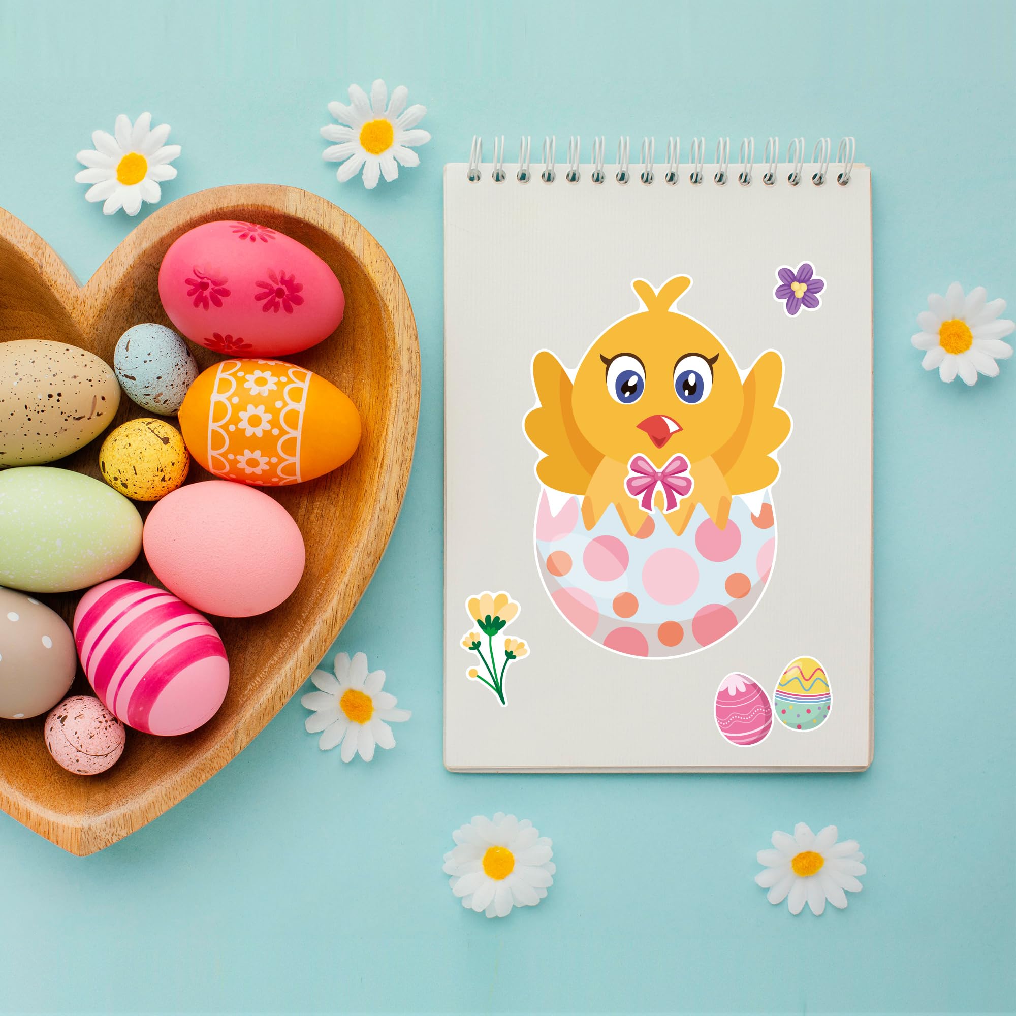 OHHOME party-friendly stickers ideal for Easter parties, classrooms, and family gatherings.