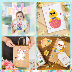 OHHOME easy-peel designs let kids customize their own Easter decorations.