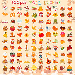 OHOME fall stickers autumn flowers design for stylish DIY projects and gifts.