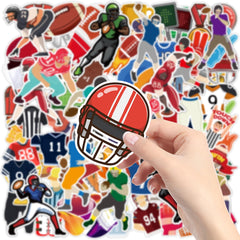 OHOME Football Stickers for laptops and tablets add sporty flair to daily tech.