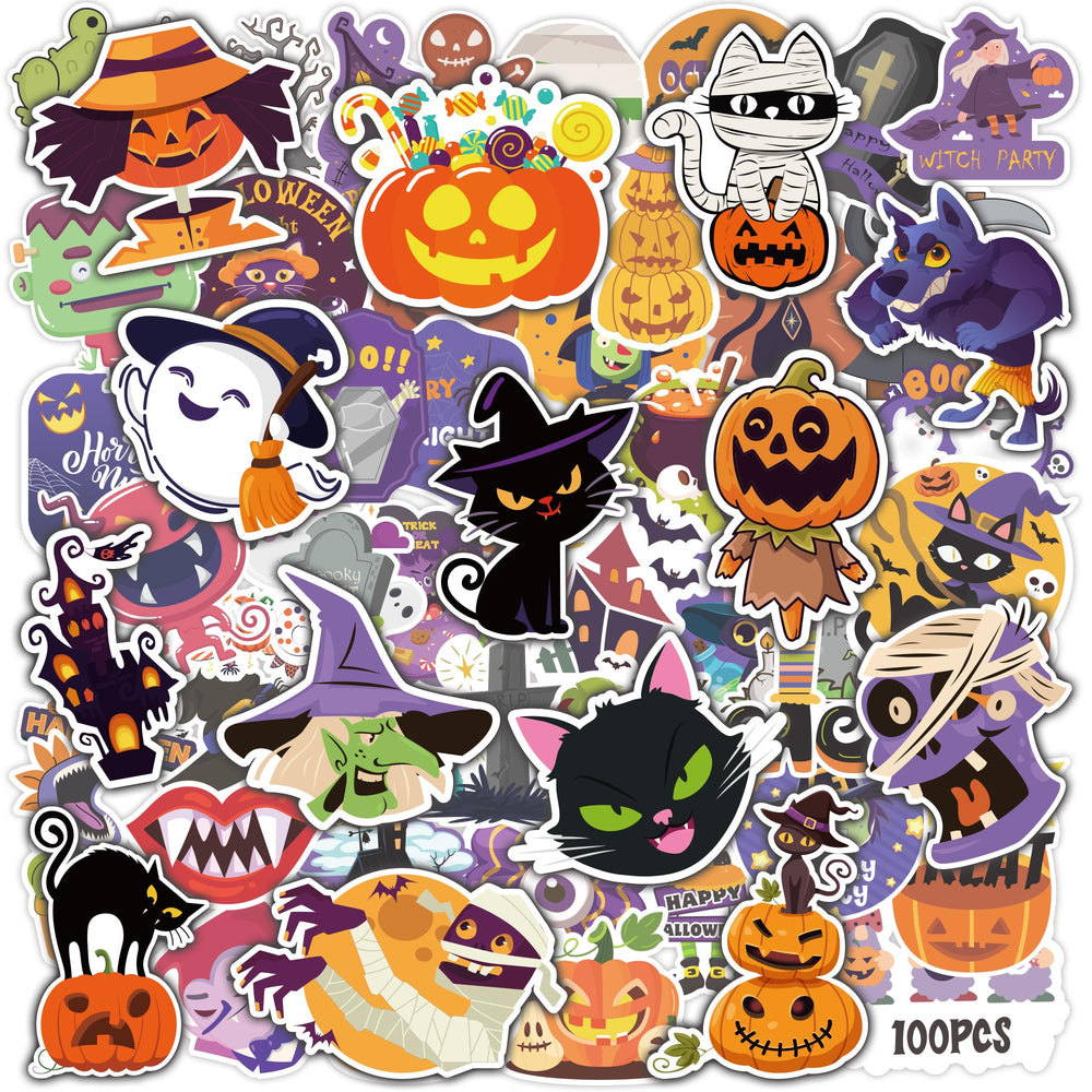 OHOME Halloween stickers ghost design for classroom crafts and decorations
