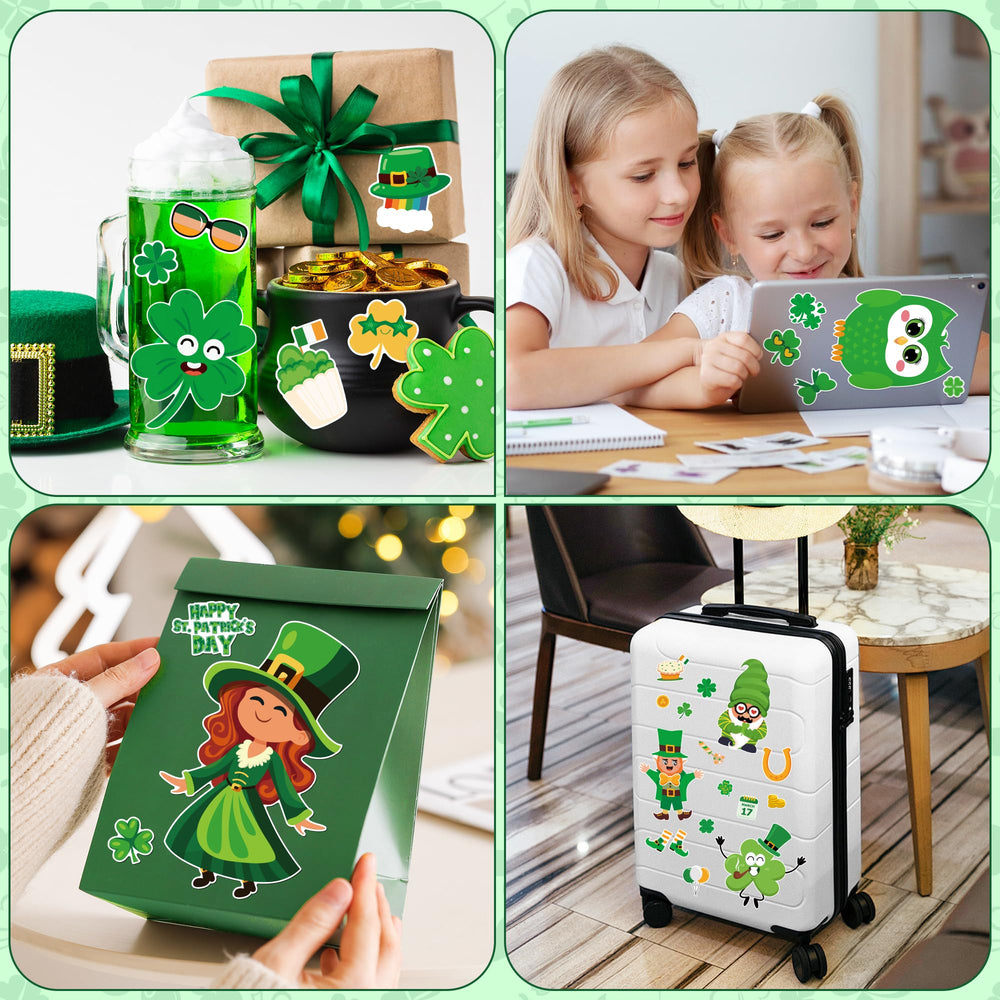 OHHOME St Patrick's Day stickers suit classrooms for walls and bulletin boards.