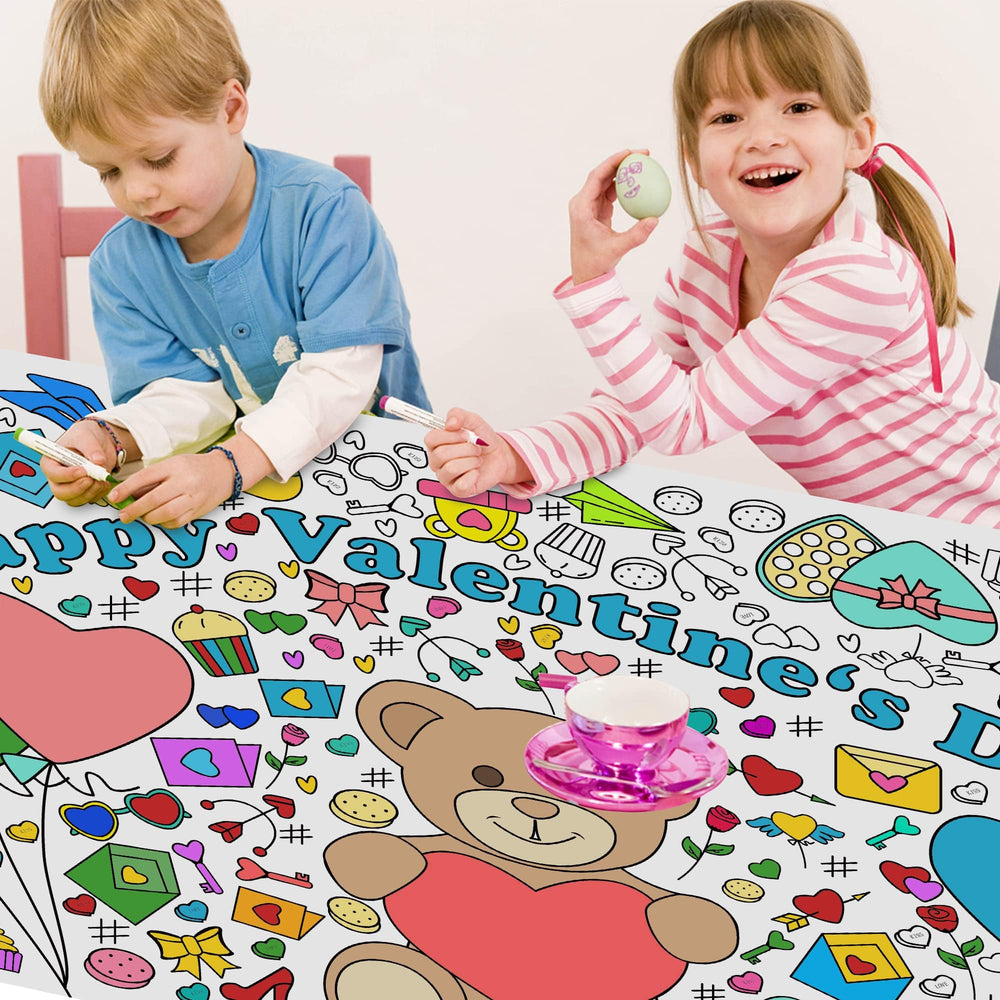 OHOME Valentines heart-pattern designs inspire creative coloring and decorations.