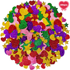OHOME valentines stickers colorful-bulk for generous classroom quantities