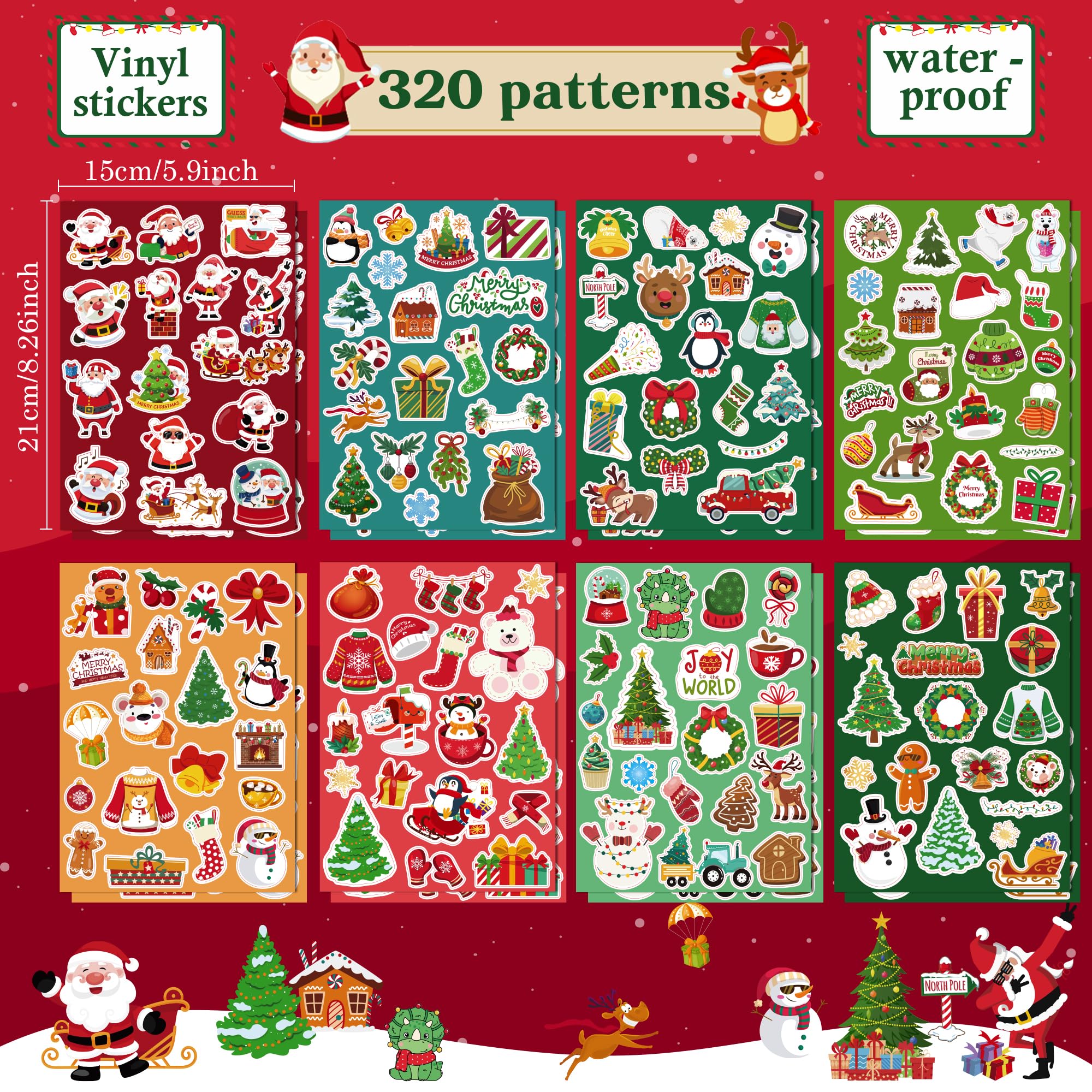 OHOME vibrant designs for kids' holiday games and party decor.