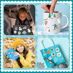OHOME Winter Stickers gift pack for party favors and gifts.