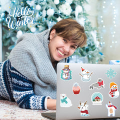 OHOME Winter Stickers classroom-ready set boosts creative winter projects.