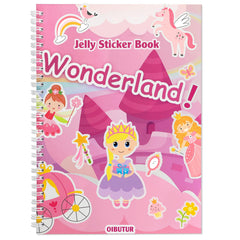 OIBUTUR jelly sticker book scenes for creative play on the go.