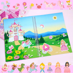 OIBUTUR spiral binding open book highlights flat pages for easy drawing.