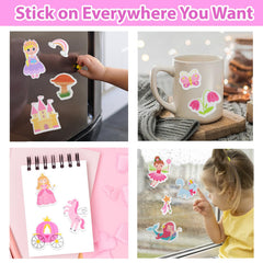 OIBUTUR waterproof silicone material provides durable, washable sticker fun.