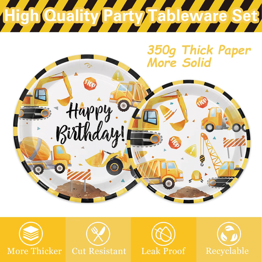 Oigco construction cups keep drinks kid-friendly and mess-free during celebrations.