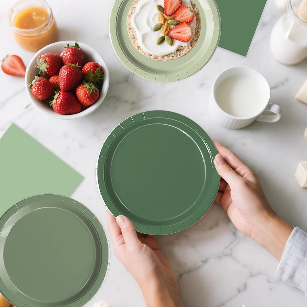 Oigco sage green casual setup for summer gatherings and BBQs.