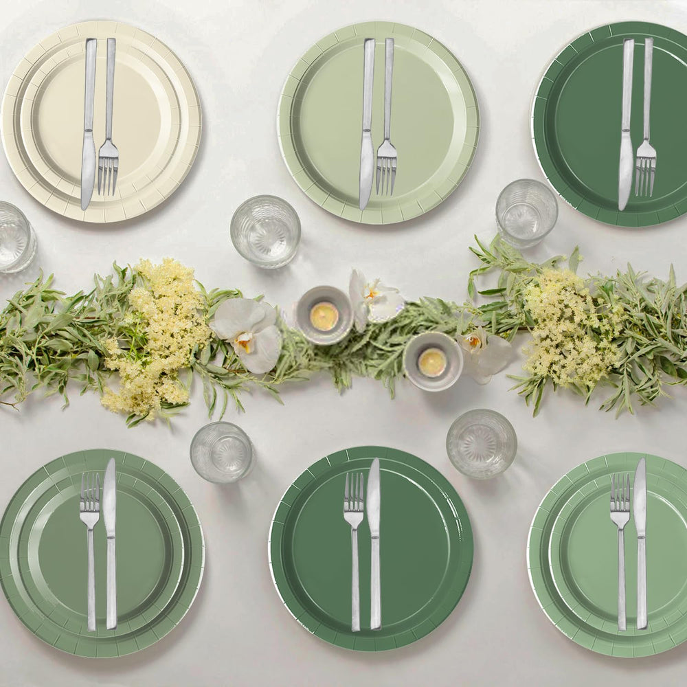 Oigco sage green party decor elevates birthdays and baby showers.