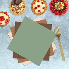 Oigco woodland baby shower plates in eco-friendly thick paper with food-safe inks