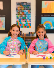 Oiomniv gift-ready kids smock with vibrant prints for creativity