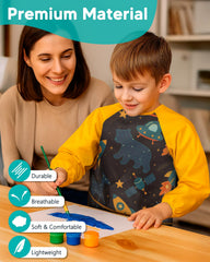 Oiomniv Kids Smock durable daily use for active kids