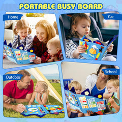 Oirtmiu Dinosaur portable montessori board for home or classroom use.