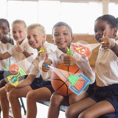 Oitnlaughter basketball LED finger light design 4 sparks excitement at parties and classrooms