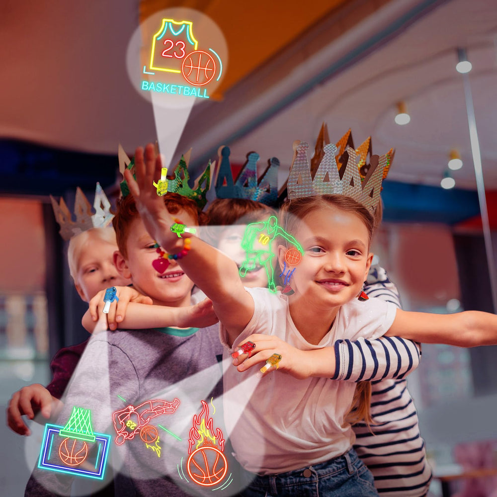 Oitnlaughter basketball LED finger light design 6 portable fun for celebrations