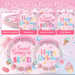 Oitnlaughter 6.5-inch donut napkins, soft and absorbent.