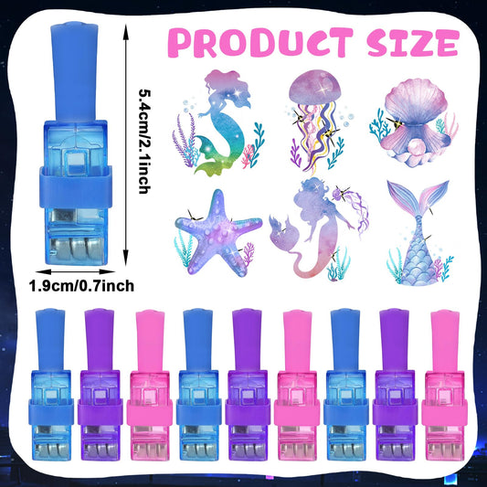 Oitnlaughter Mermaid LED finger light pattern 2 adds magical mermaid mood to celebrations
