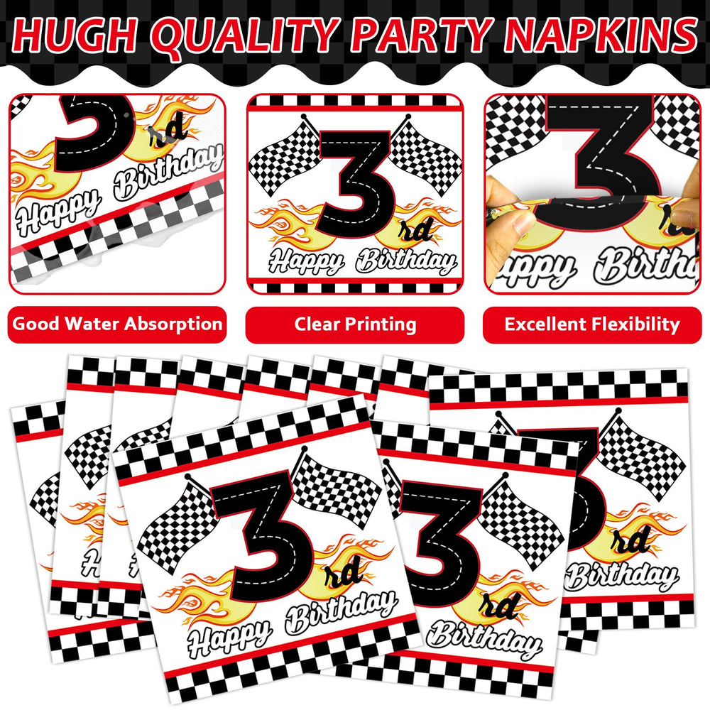 Oitnlaughter race car forks – convenient disposable utensils for fast party cleanup.