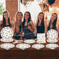 Oitnlaughter western party set—complete serving pieces for 24 guests with themed style.