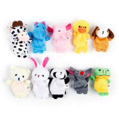 Oiuros rabbit finger puppet adds friendly prompts for story time