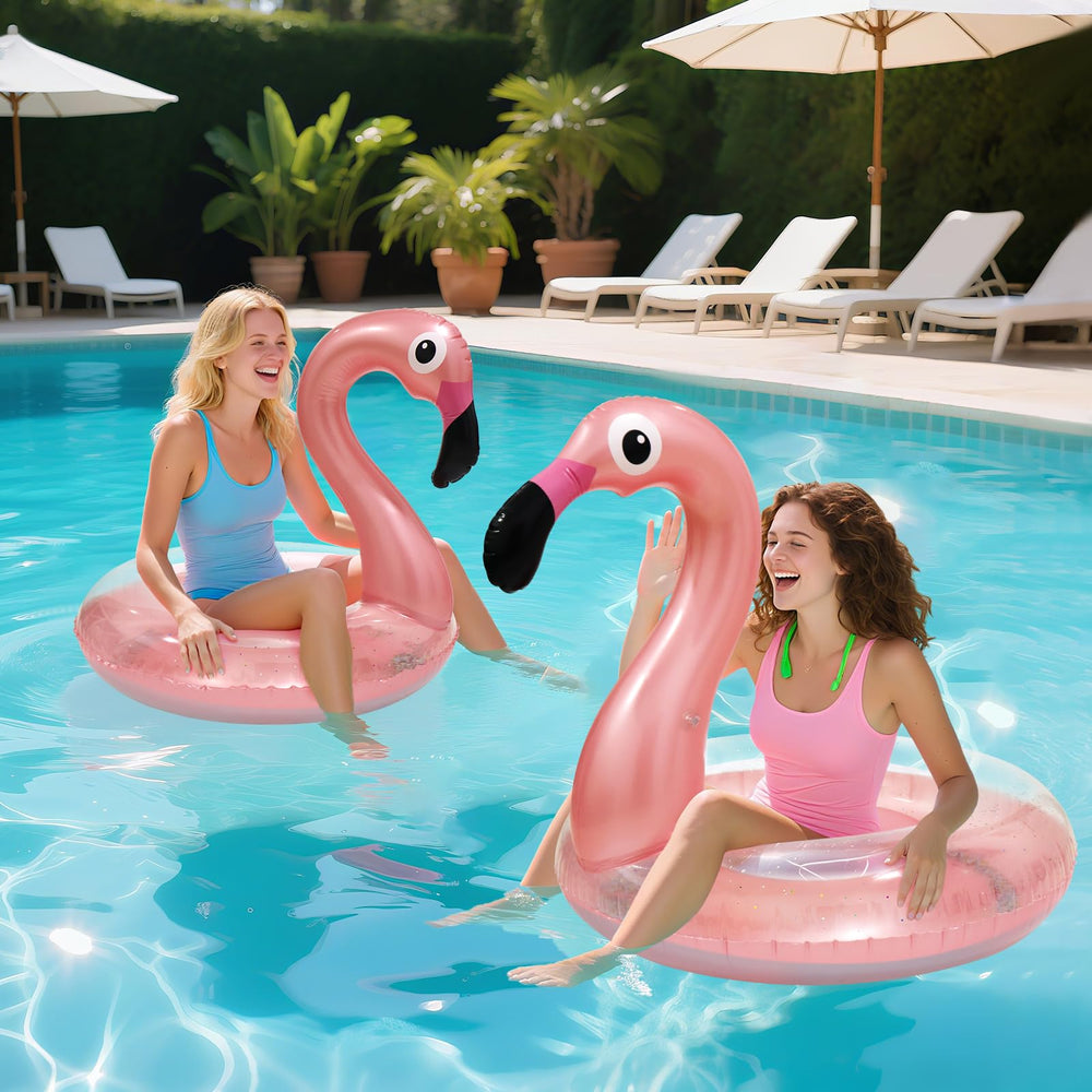 Oiuros flamingo pool float medium ideal for kids 6+