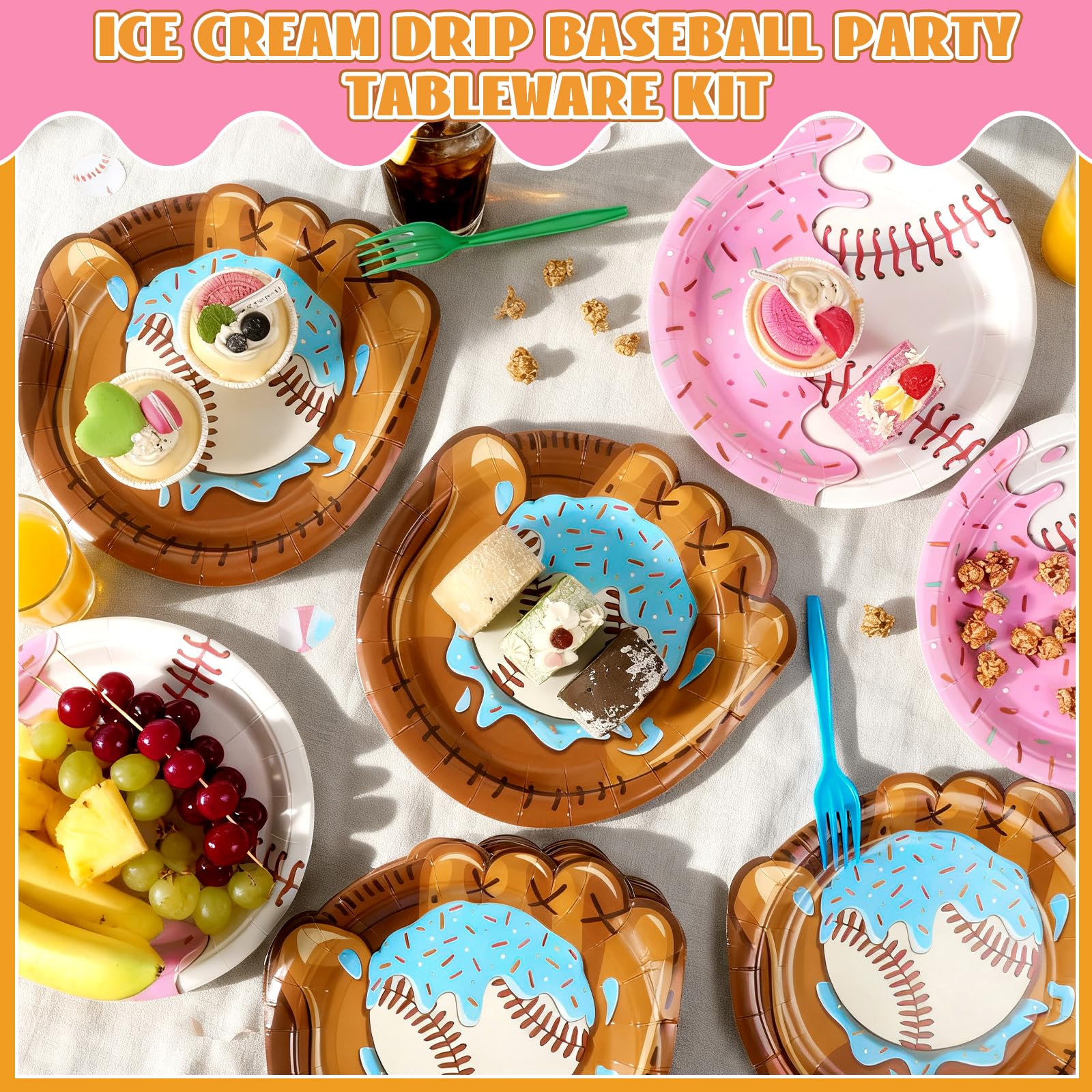 Ojustbeok 9-inch plates arranged for a festive table setting