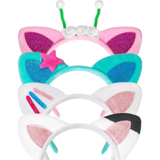 OJYUDD cat ears headband style A, ideal for cosplay and party photos