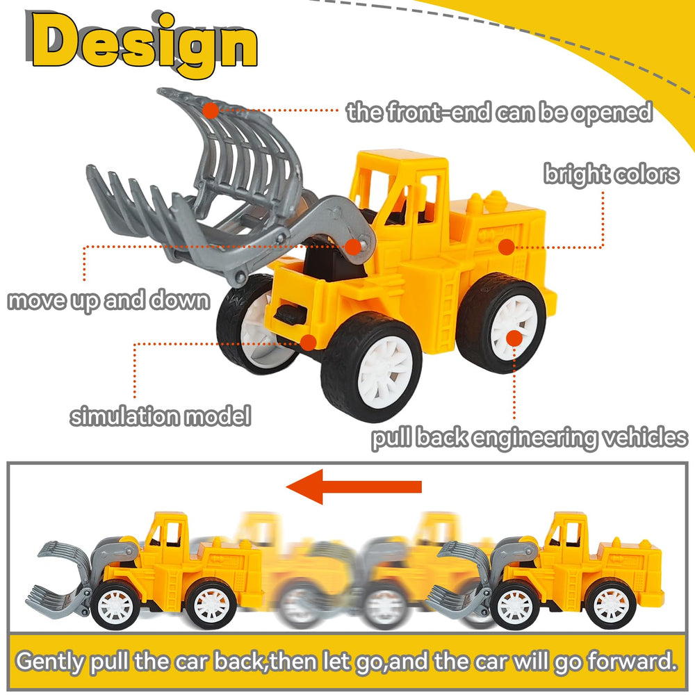 OJYUDD durable plastic construction toys withstand busy playtime and daily use.