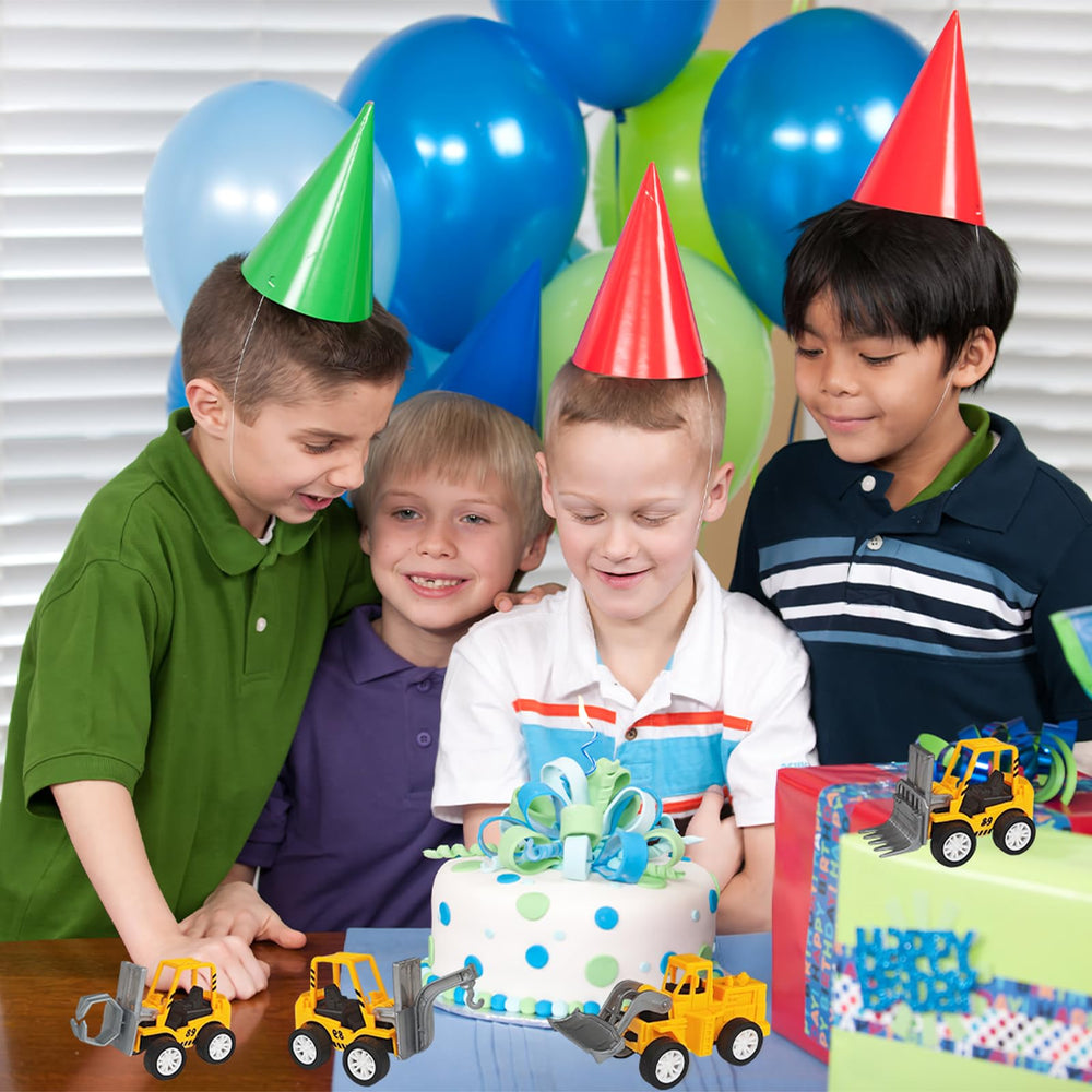 OJYUDD pull-back action vehicles provide smooth movement during playtime.