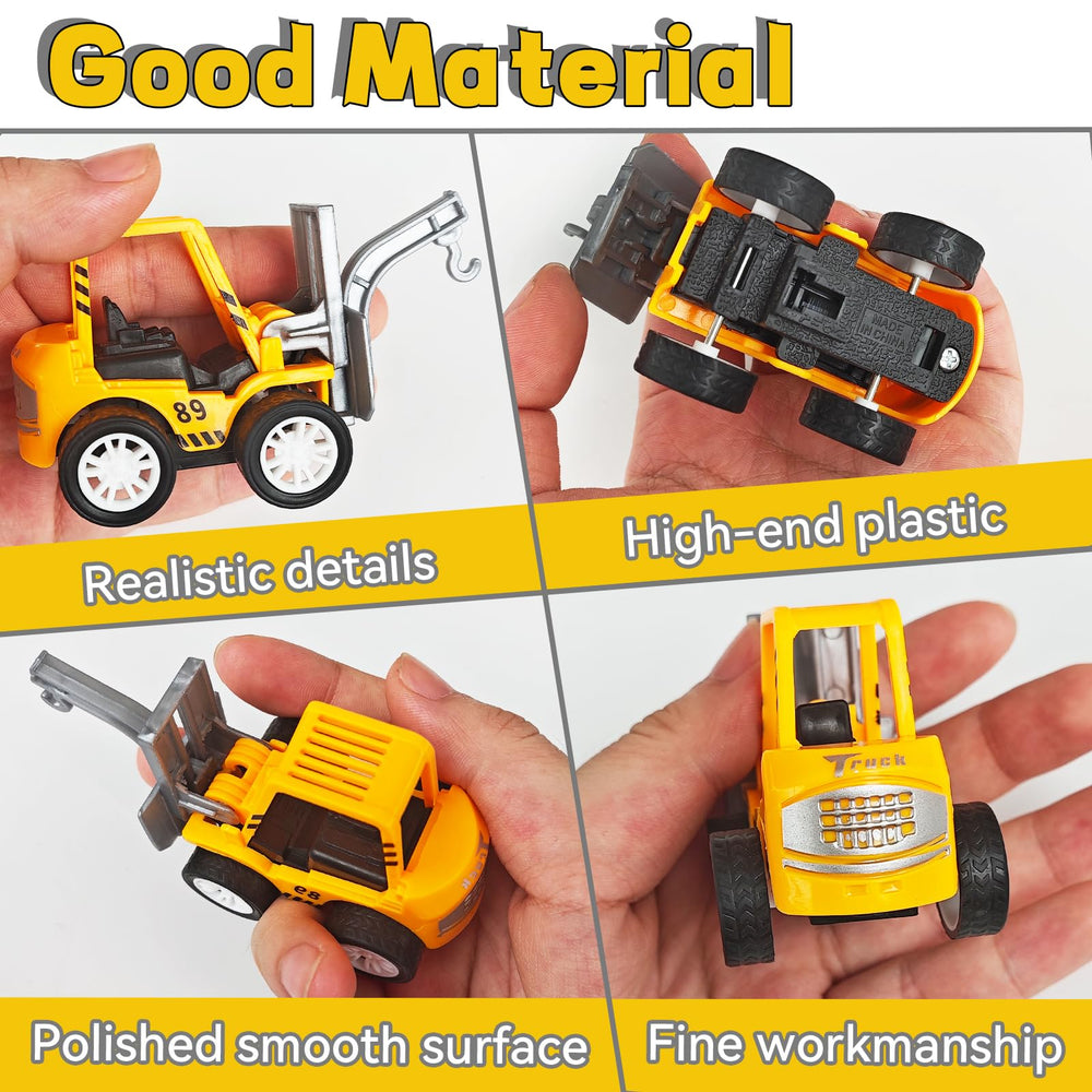 OJYUDD small-size vehicles fit little hands for easy, portable play.