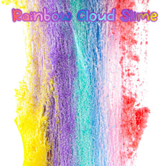 Okaybee Rainbow Cloud Slime kid play scene showcasing safe, engaging sensory fun.